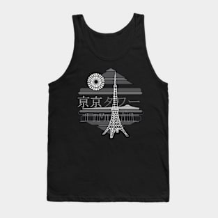 Tokyo Tower Noir Tank Top